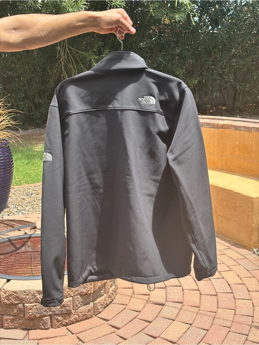 The North Face Men’s Black Soft Shell Fleece-Lined Jacket | Large | Excellent Co